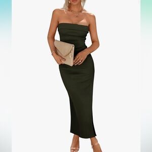 Pretty garden ribbed dress